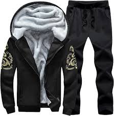 Men’s Fleece-Lined Hoodie & Joggers Set