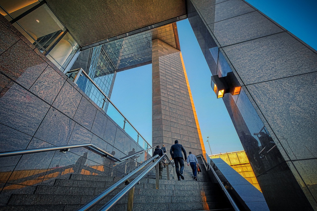 stairs, building, businessmen, climbing up, business, career, success, progress, career ladder, development, company, elegant, high rise building, skyscraper, architecture, business, business, business, business, career, career, career, career, success, success, success, success, success, development, company, company, company, company